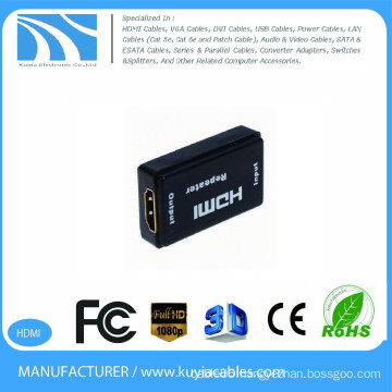 Kuyia HDMI repeater hdmi adapter high speed support 1080P hdmi extender